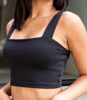 🌟 Cropped de Suplex com Alça Grossa - Moderna & Slim 🌟